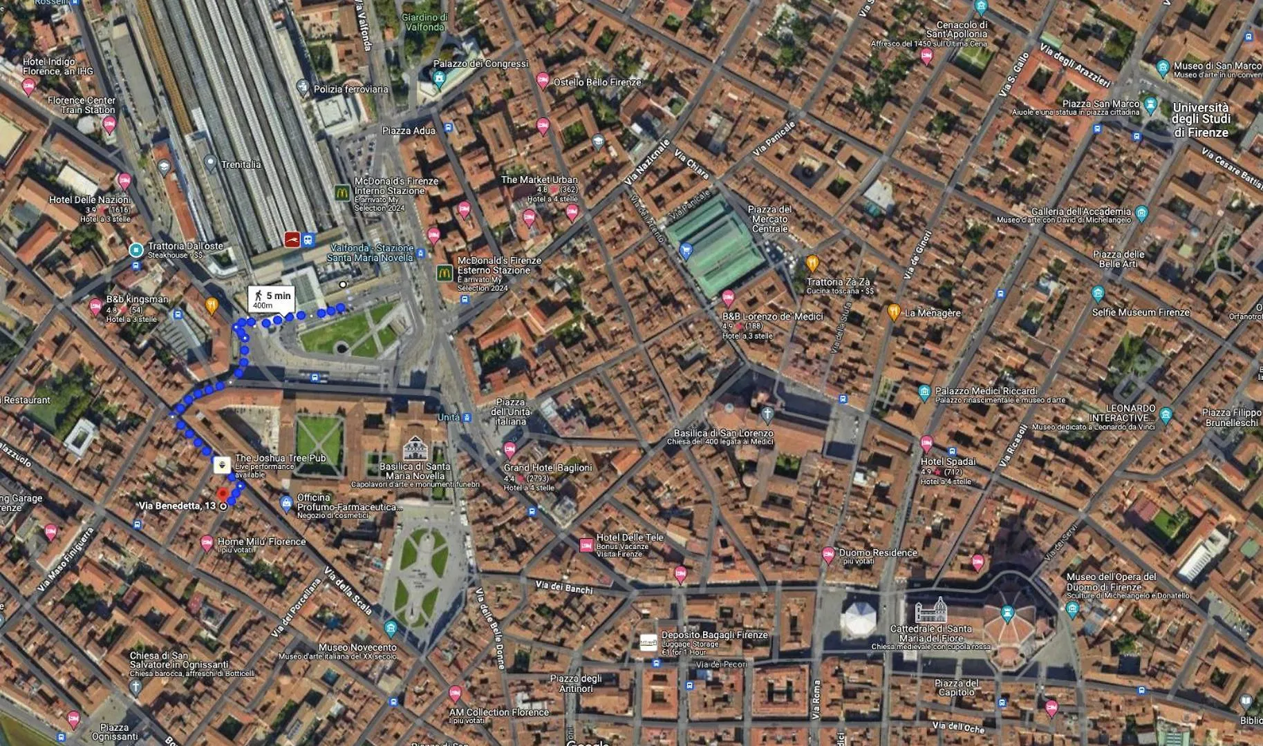 Via Benedetta, 13 - Florence Charming Apartments - Florentine Gem Steps From Station - Prime Spot!